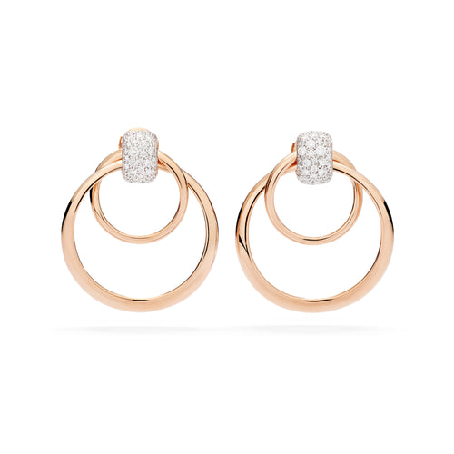 Pomellato Pomellato Together Ohrringe (POC6011O7WHRDB000) aus Roségold mit Diamant