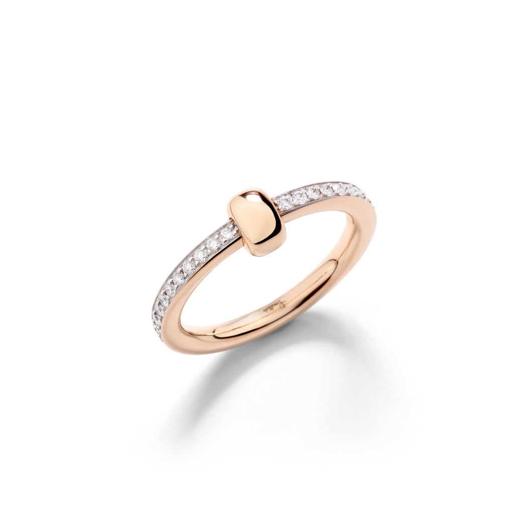 Pomellato Pomellato Together Ring (PAC4015O7WHRDB000) aus Roségold mit Diamant