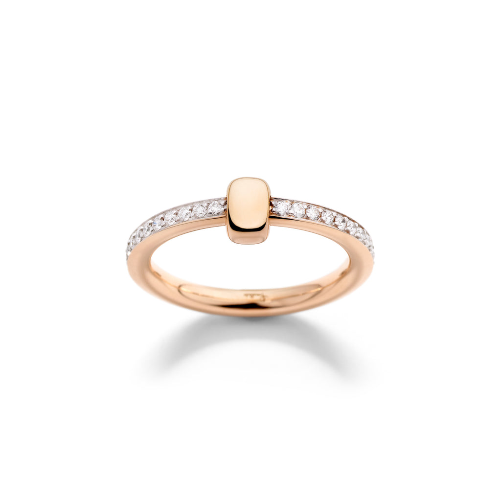 Pomellato Pomellato Together Ring (PAC4015O7WHRDB000) aus Roségold mit Diamant
