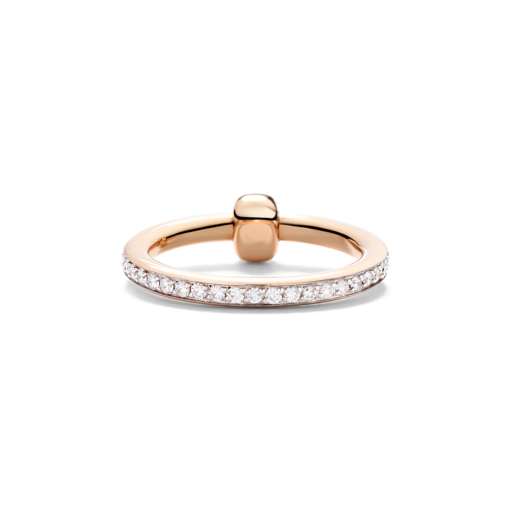 Pomellato Pomellato Together Ring (PAC4015O7WHRDB000) aus Roségold mit Diamant