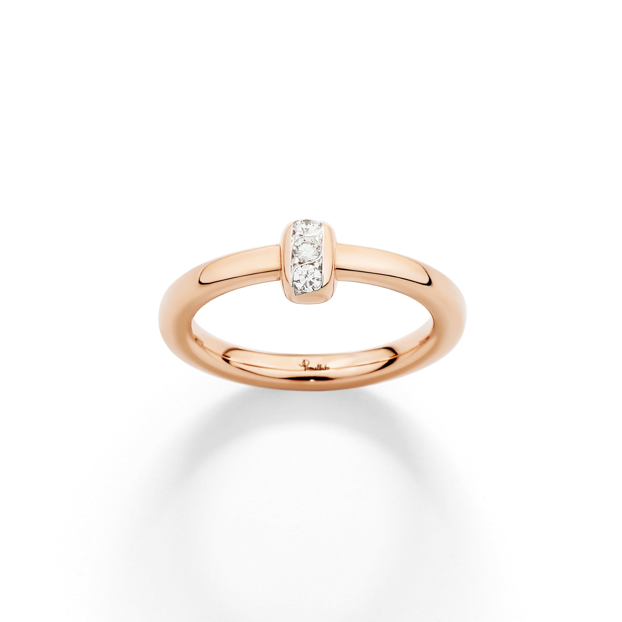 Pomellato Pomellato Together Ring (PAC5013O7000DB000) aus Roségold mit Diamant