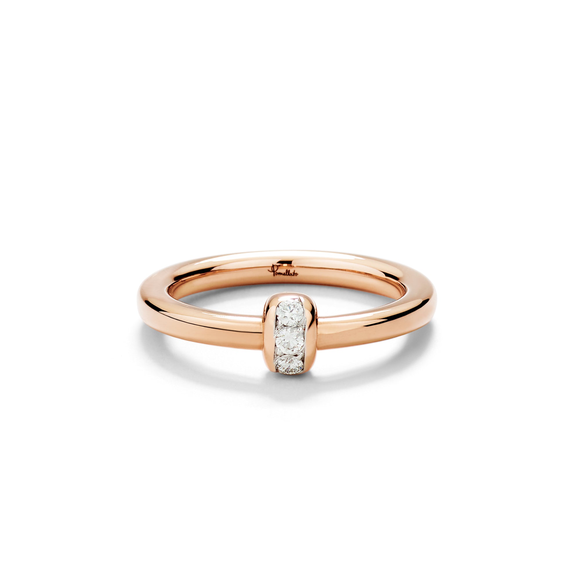Pomellato Pomellato Together Ring (PAC5013O7000DB000) aus Roségold mit Diamant