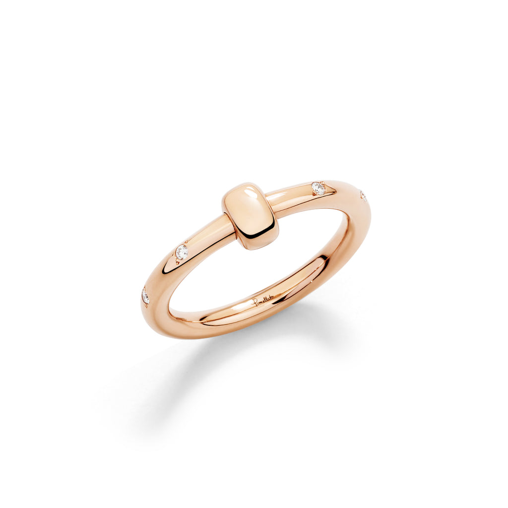 Pomellato Pomellato Together Ring (PAC5014O7000DB000) aus Roségold mit Diamant