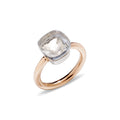 Pomellato Nudo Ring (PAA1100O6000000TB) aus Bicolor-Gold mit Topas