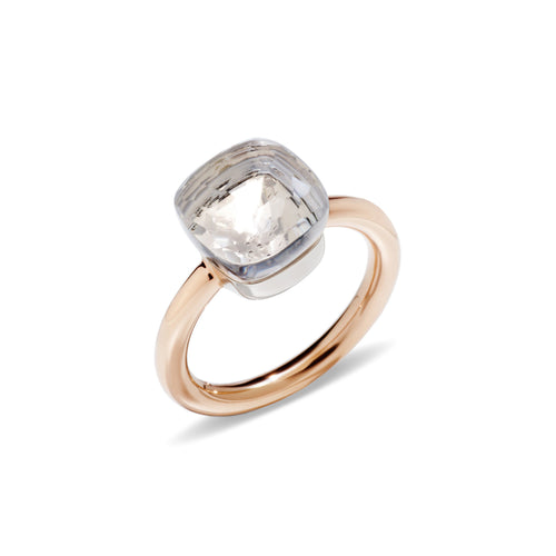 Pomellato Nudo Ring (PAA1100O6000000TB) aus Bicolor-Gold mit Topas