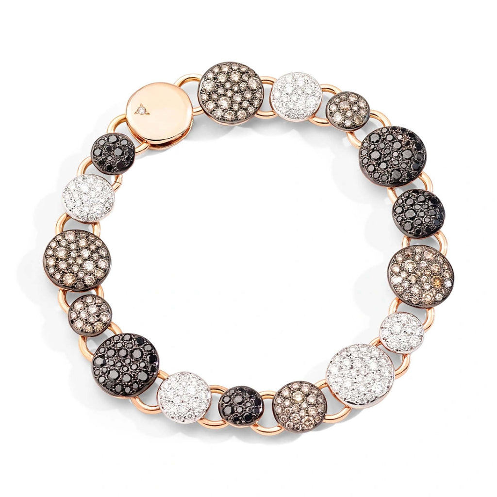 Pomellato Sabbia Armband (PBC2055O7BWRDBX00) aus Roségold mit Diamant
