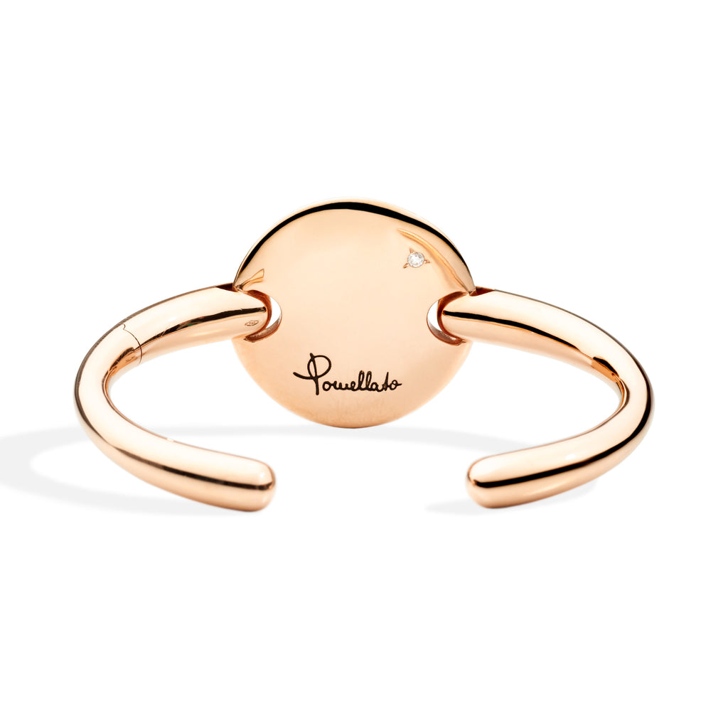 Pomellato Sabbia Armreif (PBB6070O7000DBX00) aus Roségold mit Diamant