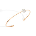 Pomellato Sabbia Armreif (PBB7012O7000DB000) aus Roségold mit Diamant