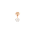 Pomellato Sabbia Ohrring (PHC3052O7WHRDBRB0) aus Roségold mit Diamant
