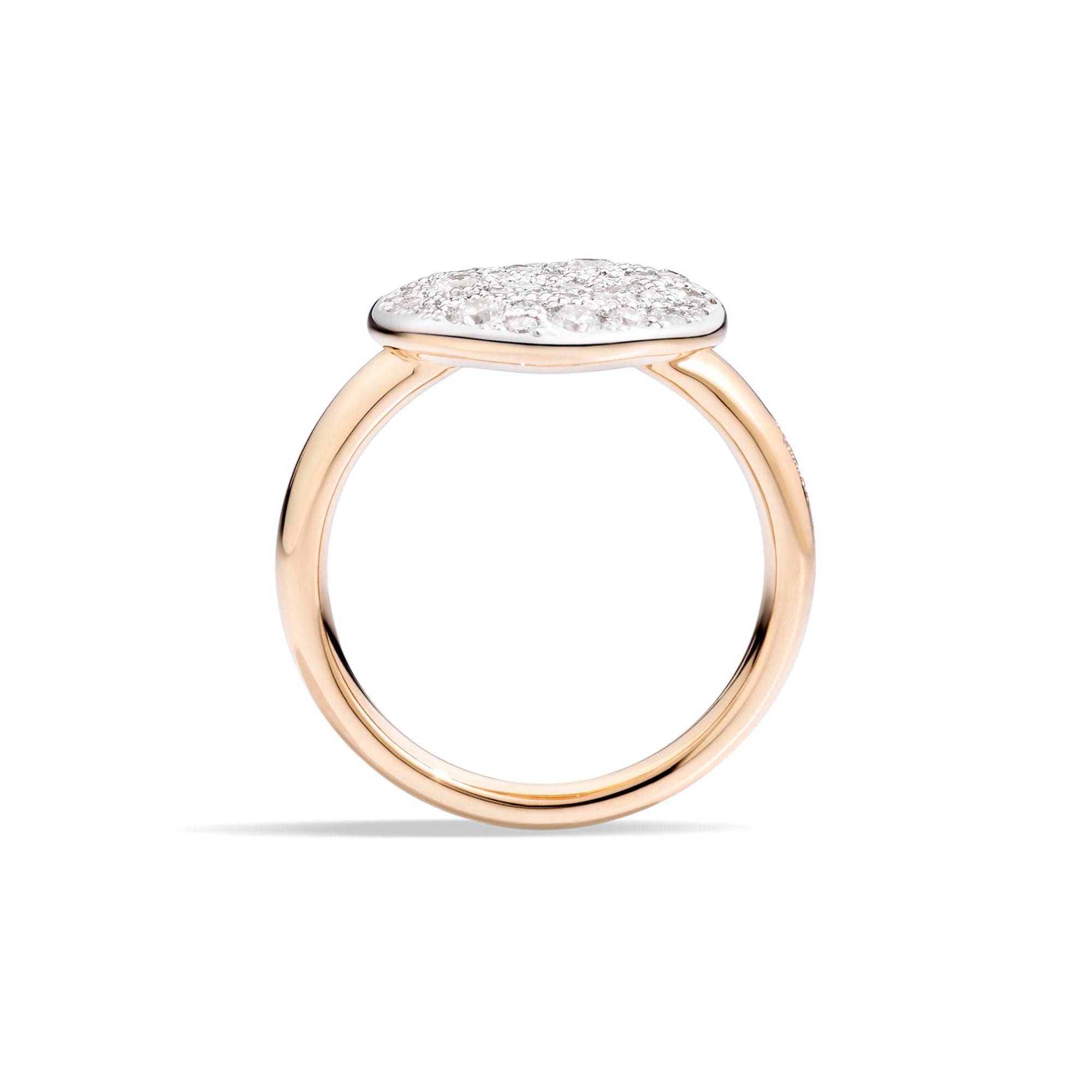Pomellato Sabbia Ring (PAB2040O7000DB000) aus Roségold mit Diamant