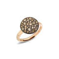 Pomellato Sabbia Ring (PAB2040O7000DBR00) aus Roségold mit Diamant