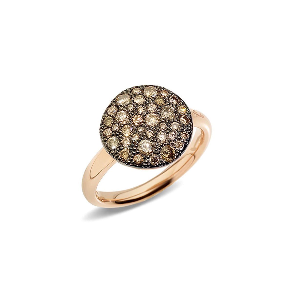 Pomellato Sabbia Ring (PAB2040O7000DBR00) aus Roségold mit Diamant