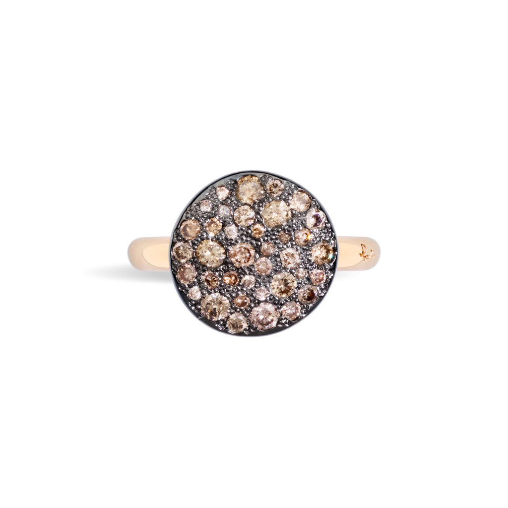 Pomellato Sabbia Ring (PAB2040O7000DBR00) aus Roségold mit Diamant