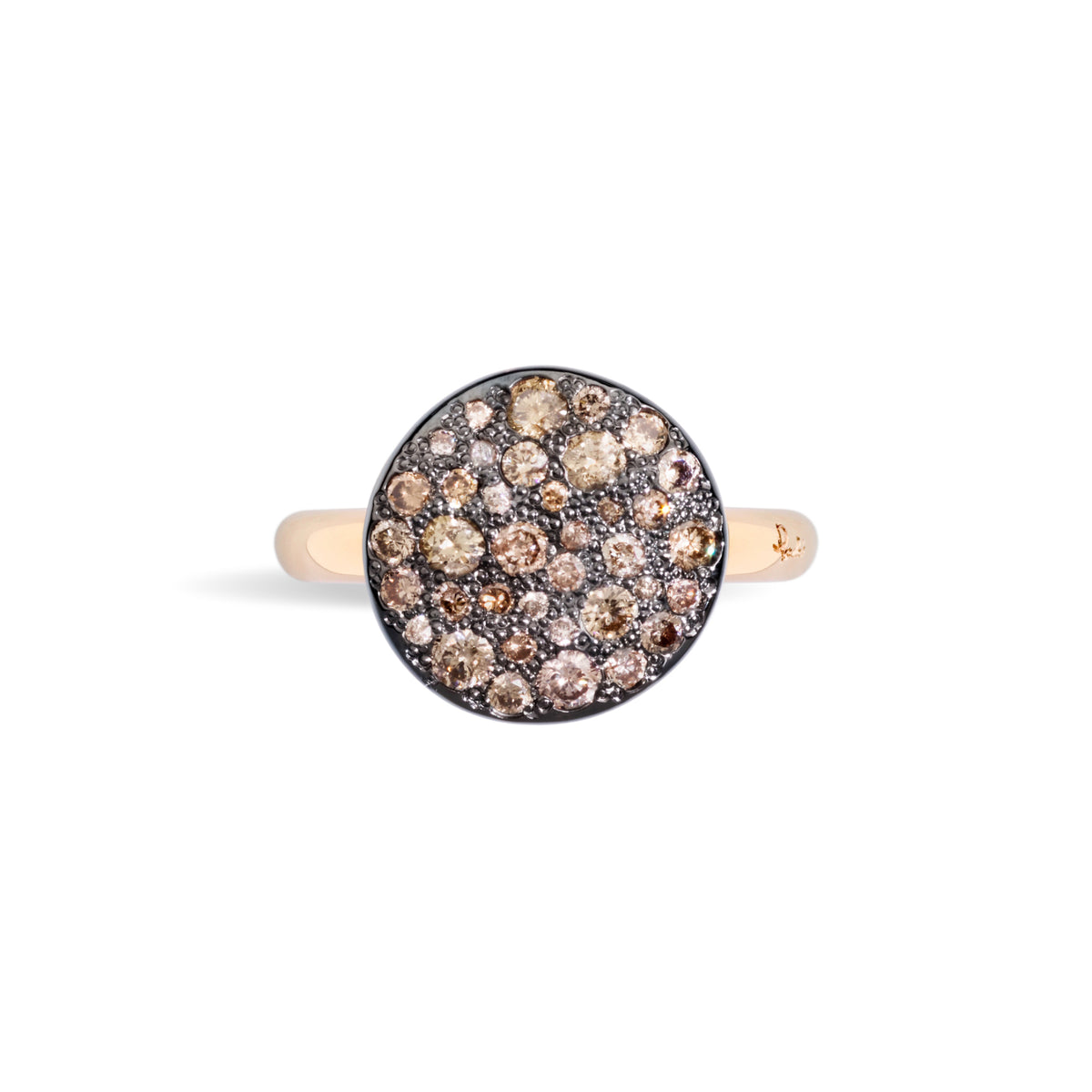 Pomellato Sabbia Ring (PAB2040O7000DBR00) aus Roségold mit Diamant