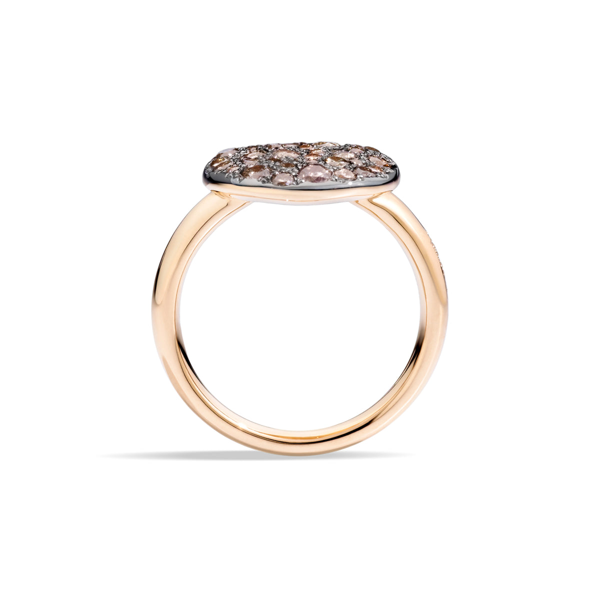 Pomellato Sabbia Ring (PAB2040O7000DBR00) aus Roségold mit Diamant