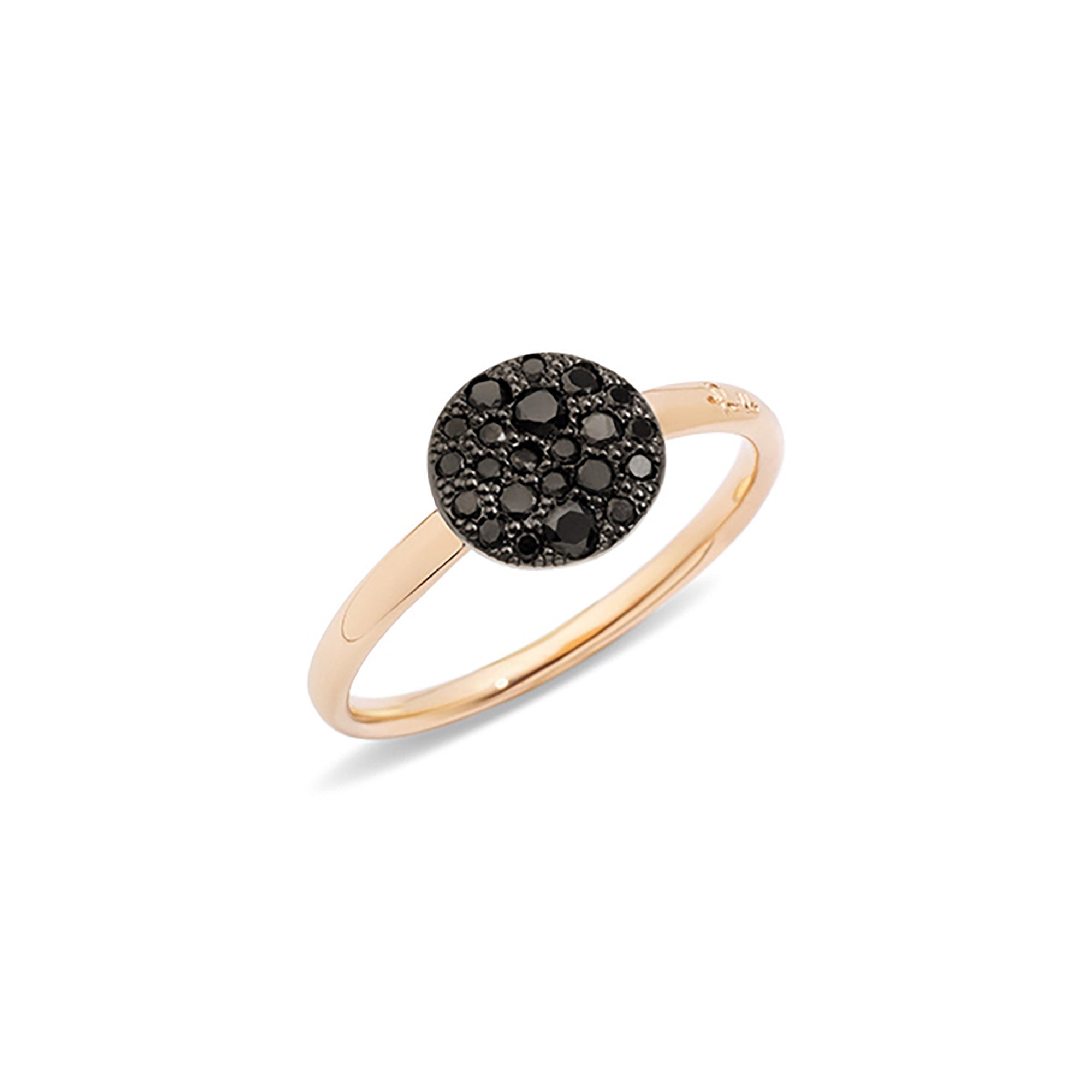 Pomellato Sabbia Ring (PAB4070O7000DBK00) aus Roségold mit Diamant