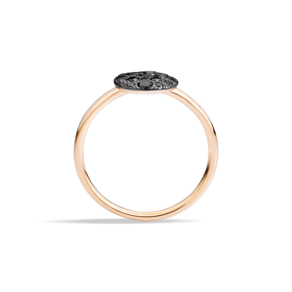 Pomellato Sabbia Ring (PAB4070O7000DBK00) aus Roségold mit Diamant