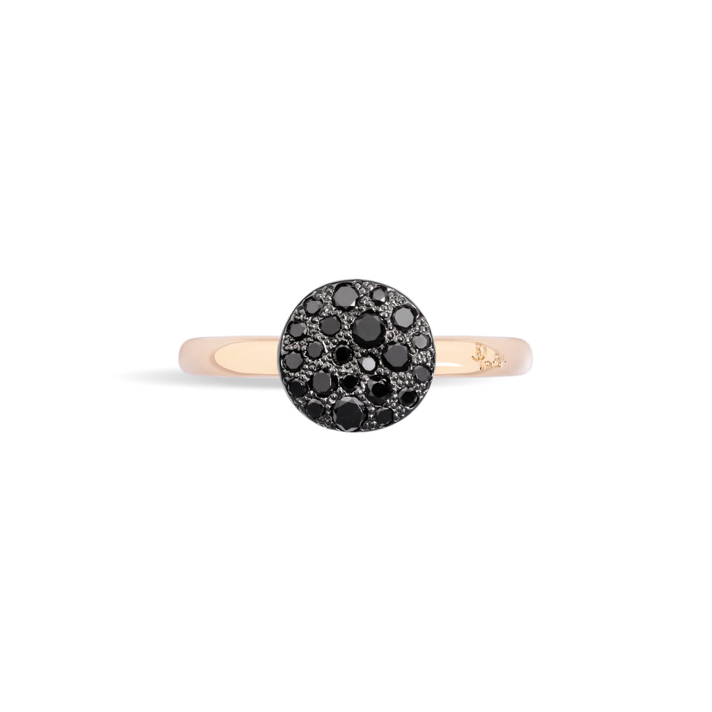 Pomellato Sabbia Ring (PAB4070O7000DBK00) aus Roségold mit Diamant