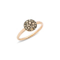 Pomellato Sabbia Ring (PAB4070O7000DBR00) aus Roségold mit Diamant