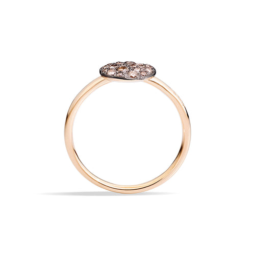 Pomellato Sabbia Ring (PAB4070O7000DBR00) aus Roségold mit Diamant