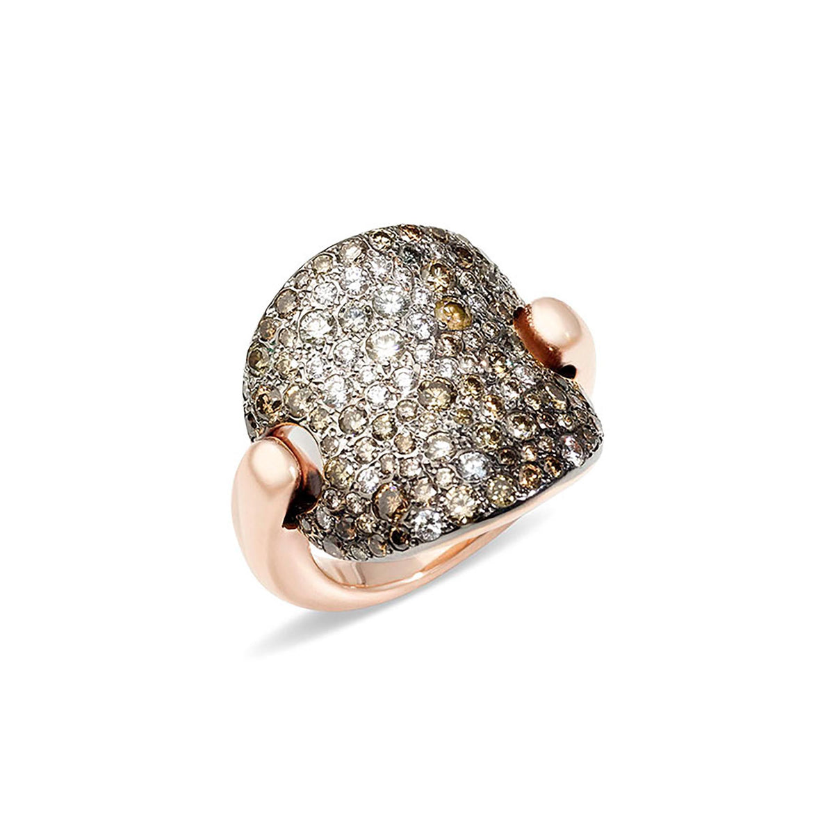 Pomellato Sabbia Ring (PAB6070O7000DBX00) aus Roségold mit Diamant