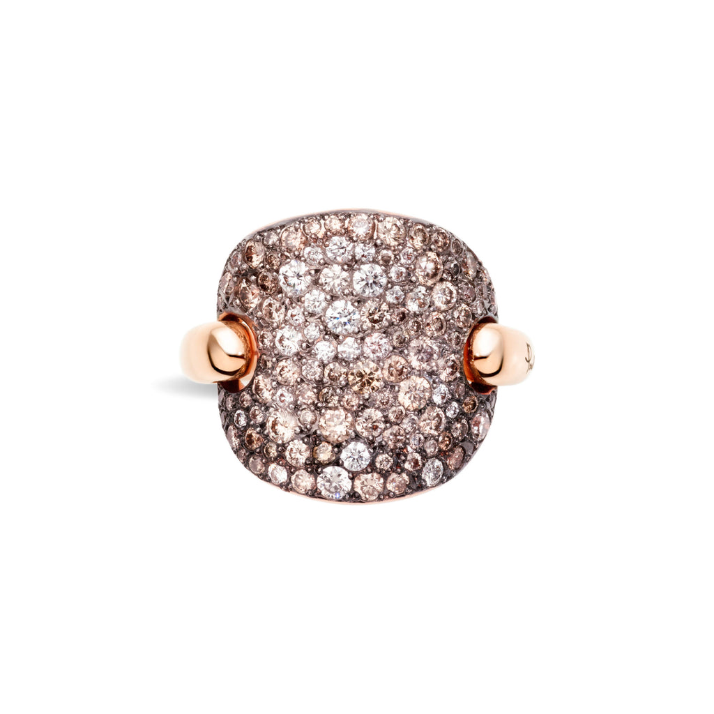 Pomellato Sabbia Ring (PAB6070O7000DBX00) aus Roségold mit Diamant