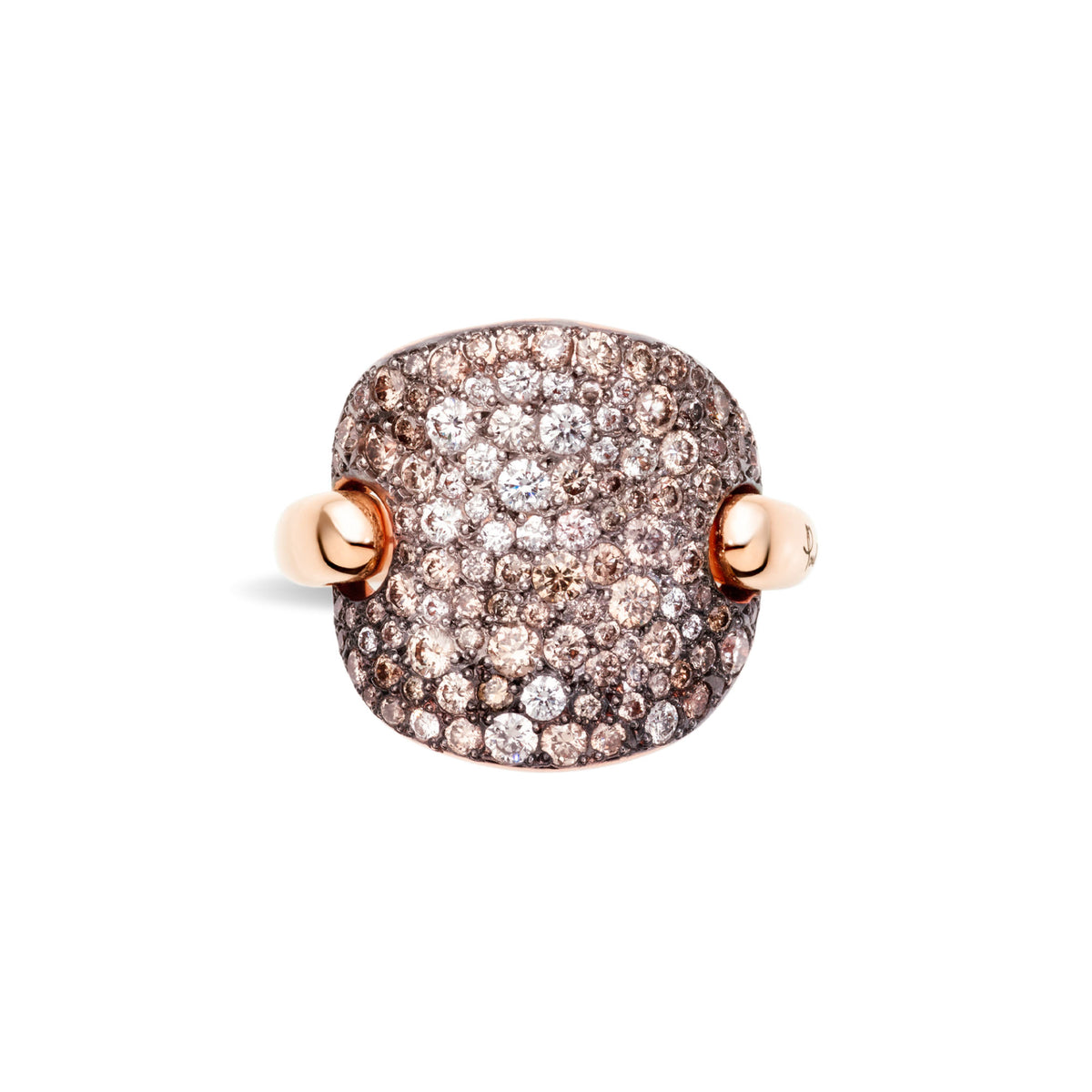 Pomellato Sabbia Ring (PAB6070O7000DBX00) aus Roségold mit Diamant