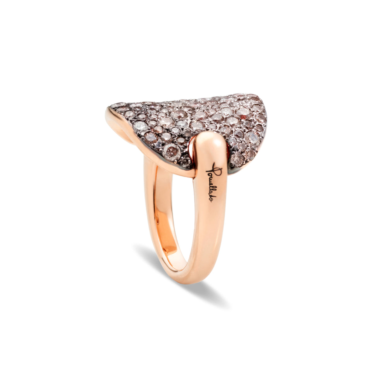 Pomellato Sabbia Ring (PAB6070O7000DBX00) aus Roségold mit Diamant