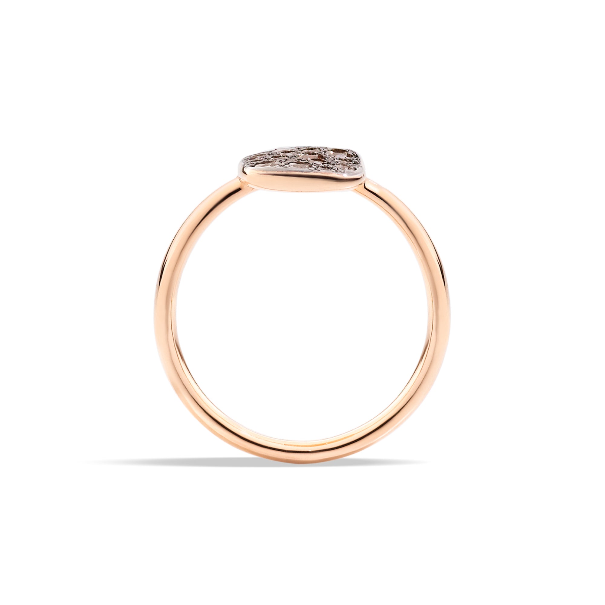 Pomellato Sabbia Ring (PAB9032O7000DBR00) aus Roségold mit Diamant