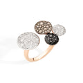 Pomellato Sabbia Ring (PAC001007BWRDBX00) aus Roségold mit Diamant