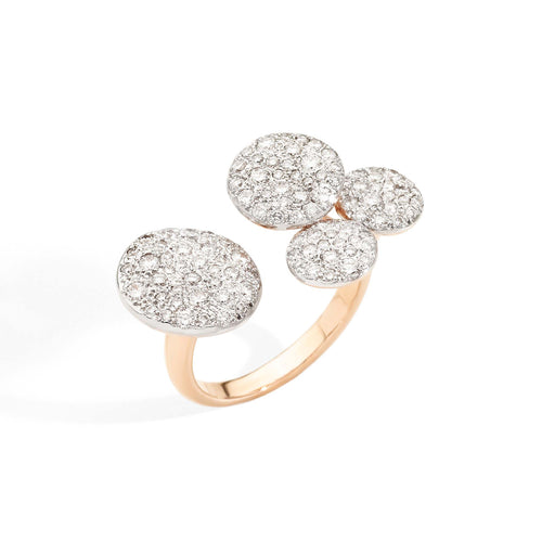 Pomellato Sabbia Ring (PAC0010O7WHRDB000) aus Roségold mit Diamant