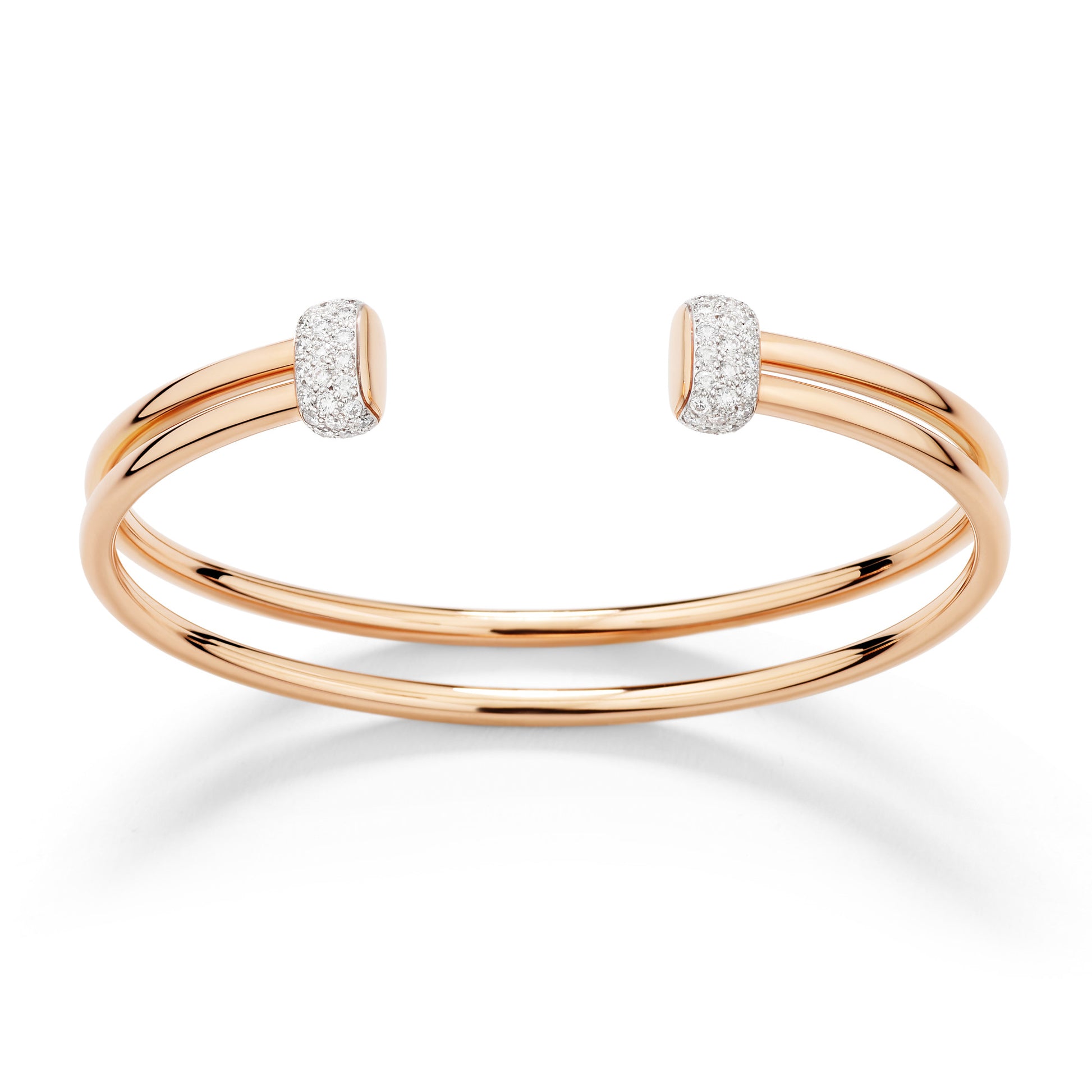 Pomellato Together Armreif, Roségold • Diamant von Pomellato (PBC5010O7WHRDB000)