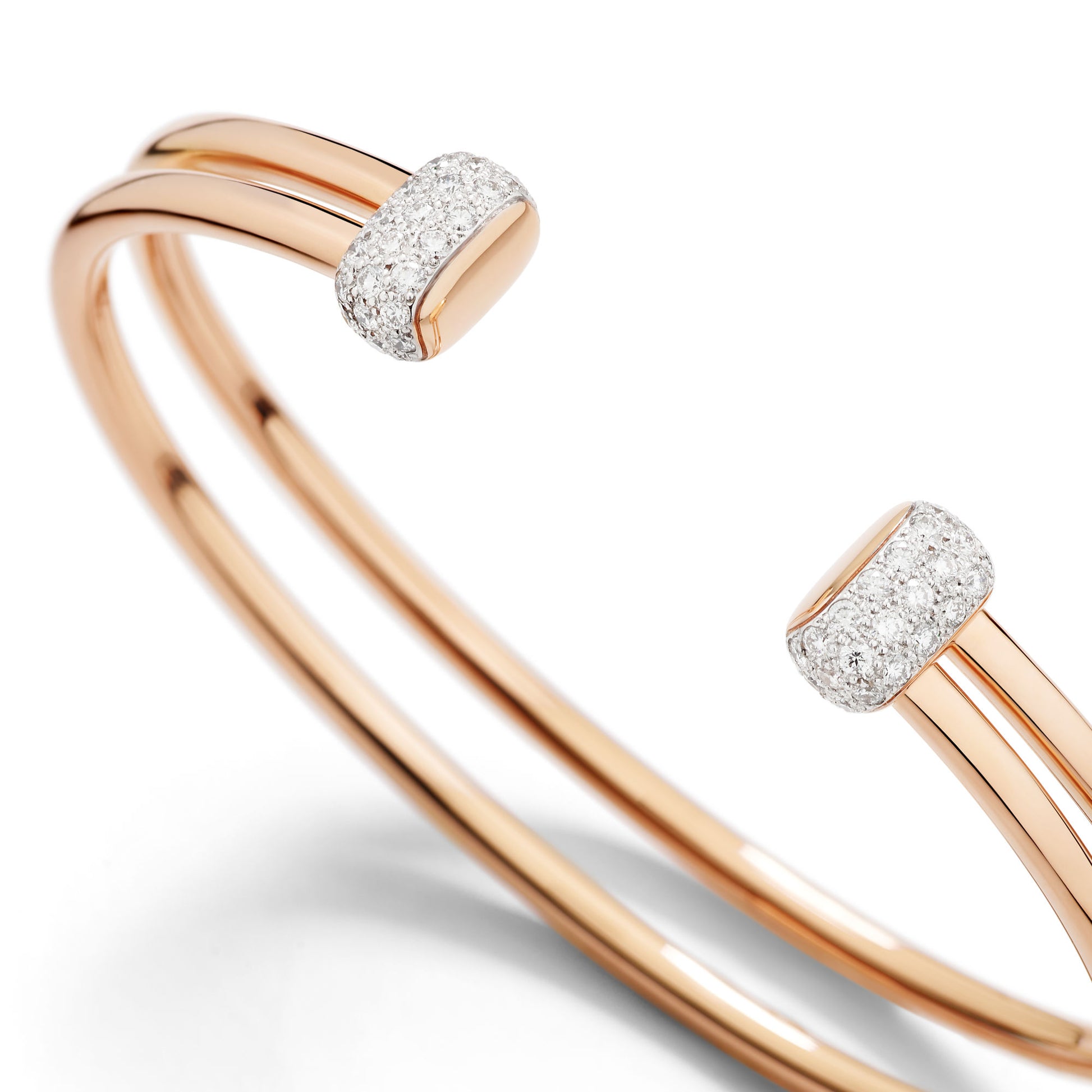 Pomellato Together Armreif, Roségold • Diamant von Pomellato (PBC5010O7WHRDB000)