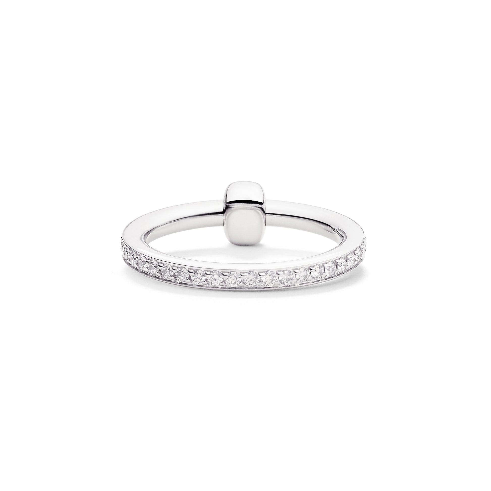 Pomellato Together Ring, Bicolor-Gold • Diamant von Pomellato (PAC4015O2WHRDB000)