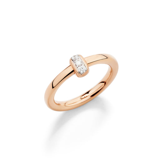 Pomellato Together Ring, Roségold • Diamant von Pomellato (PAC5013O7000DB000)