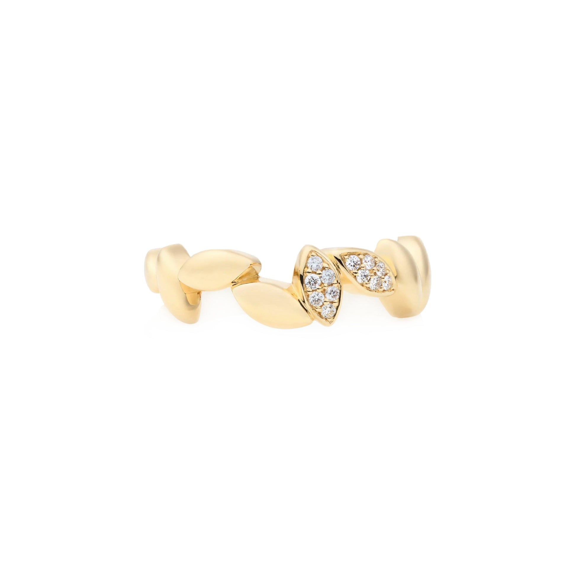 Poppy Ring, Gelbgold • Diamant von Bron (8RG4933BR2)