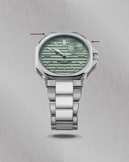 Ripples Metallic Green Uhr