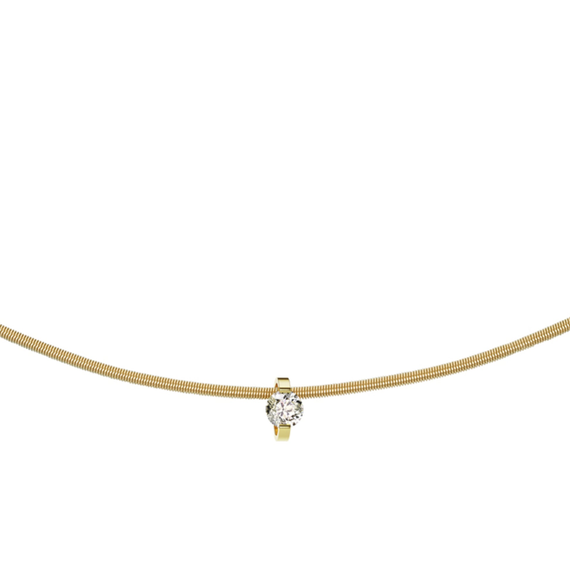 Princess Anhänger  • Diamant von Niessing (N363960-6.8mm-0.23ct-cinnamon-cy)
