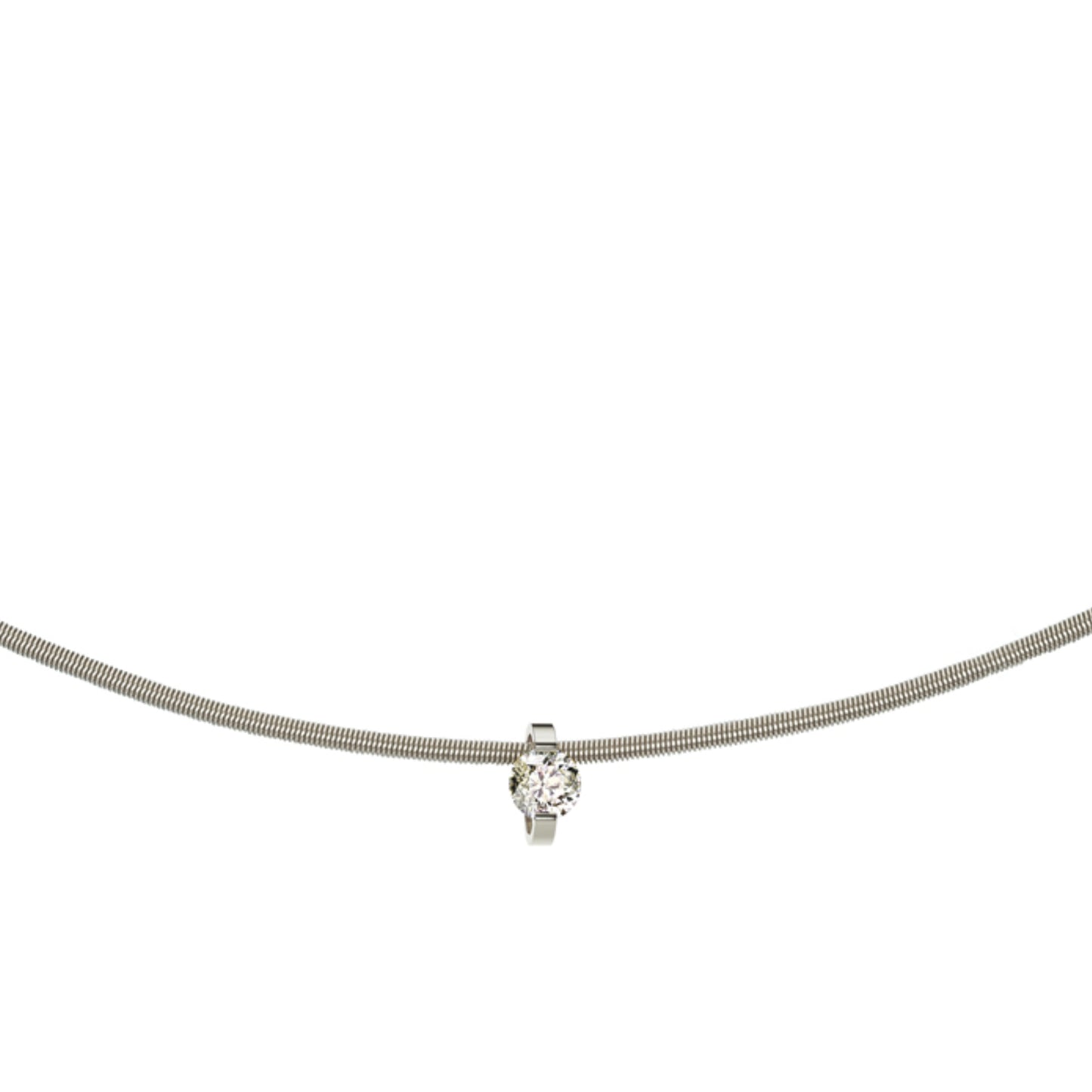 Princess Anhänger  • Diamant von Niessing (N363960-6.8mm-0.23ct-cinnamon-fg)