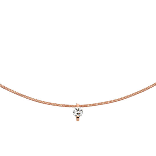 Princess Anhänger  von Niessing (N363960-6.8mm-0.23ct-cr)