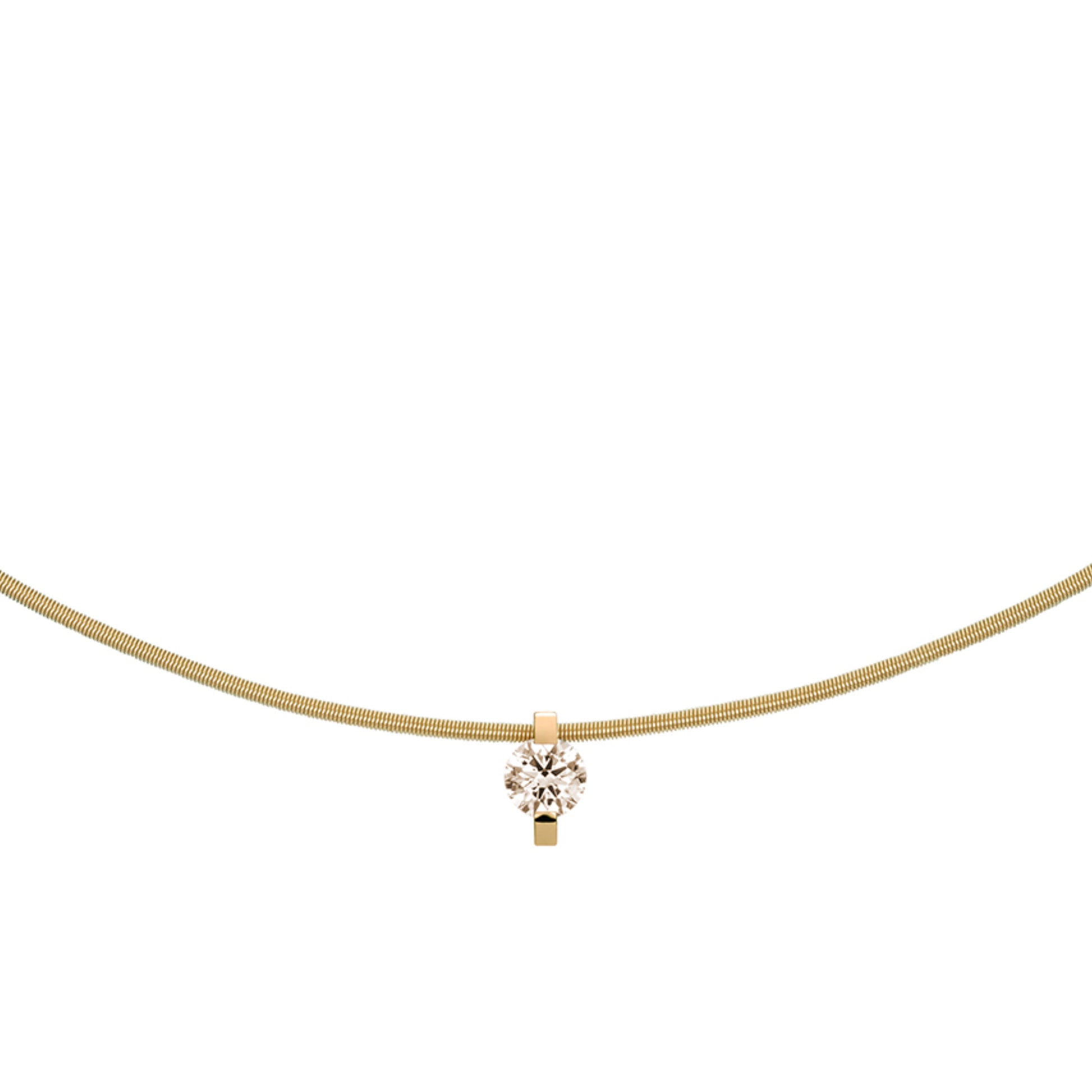Princess Anhänger  • Diamant von Niessing (N363960-7.5mm-0.3ct-cinnamon-cy)