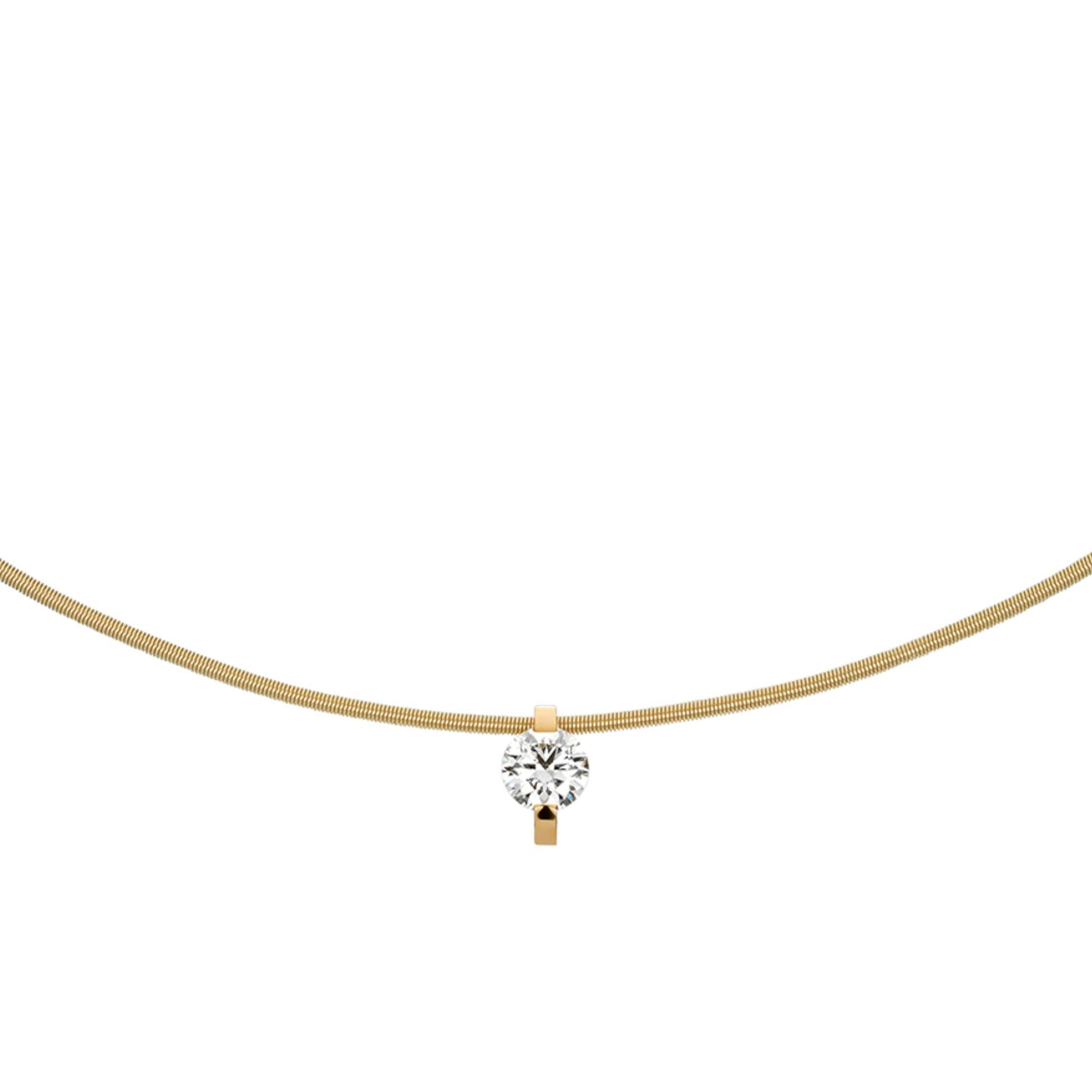 Princess Anhänger  • Diamant von Niessing (N363960-8mm-0.4ct-cy)