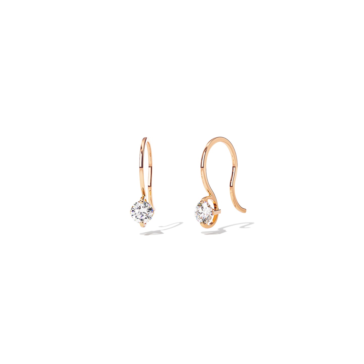 Princess Ohrhänger von Niessing (N384960-0.08ct-cr)