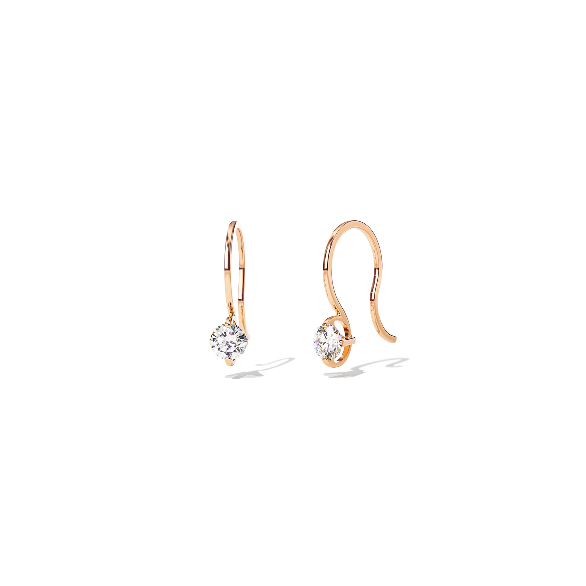 Princess Ohrhänger von Niessing (N384960-0.08ct-cr)