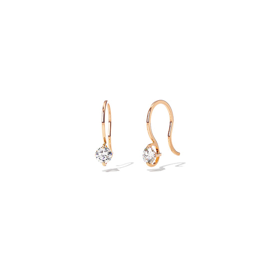 Princess Ohrhänger von Niessing (N384960-0.08ct-cr)