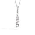 Recarlo Anniversary Anhänger mit Halskette - P01DE747/035 (035) aus Weißgold mit Diamant