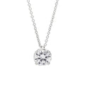 Recarlo Anniversary Anhänger mit Halskette - P01PX001/026 (026) aus Weißgold mit Diamant