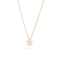 Recarlo Anniversary Anhänger mit Halskette - P01PX001/G010 (G010) aus Gelbgold mit Diamant