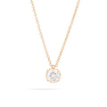 Recarlo Anniversary Anhänger mit Halskette - P01PX001/G014 (G014) aus Gelbgold mit Diamant