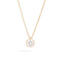 Recarlo Anniversary Anhänger mit Halskette - P01PX001/G019 (G019) aus Gelbgold mit Diamant